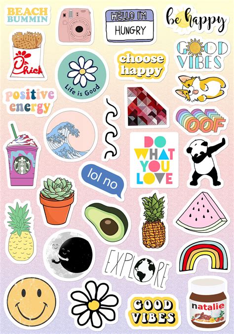 aesthetic stickers|aesthetic printable stickers.